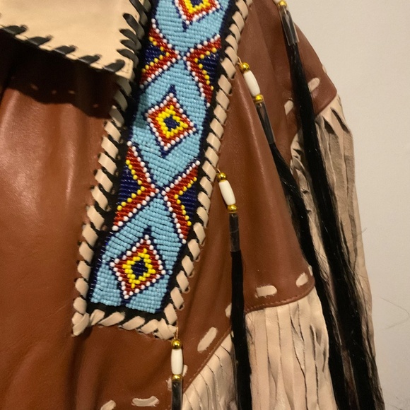 QASTANWEARS   WESTERN FRINGED UNISEX SIZE   4XL. NEW - Picture 3 of 16